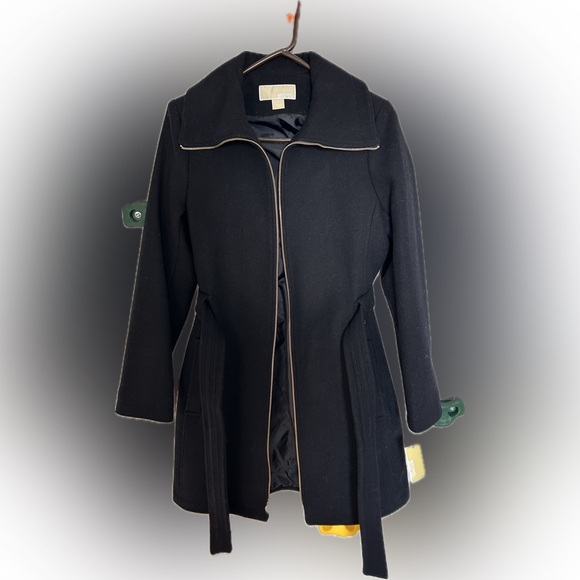 Michael Kors Coat. New with tags. Dark navy blue. - Picture 2 of 12